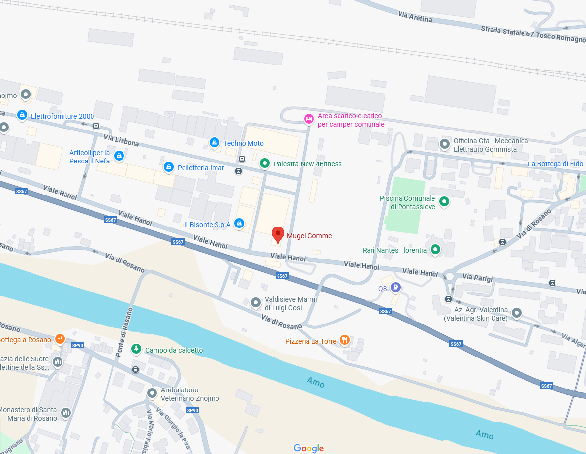 Posizione MugelGomme Pontassieve